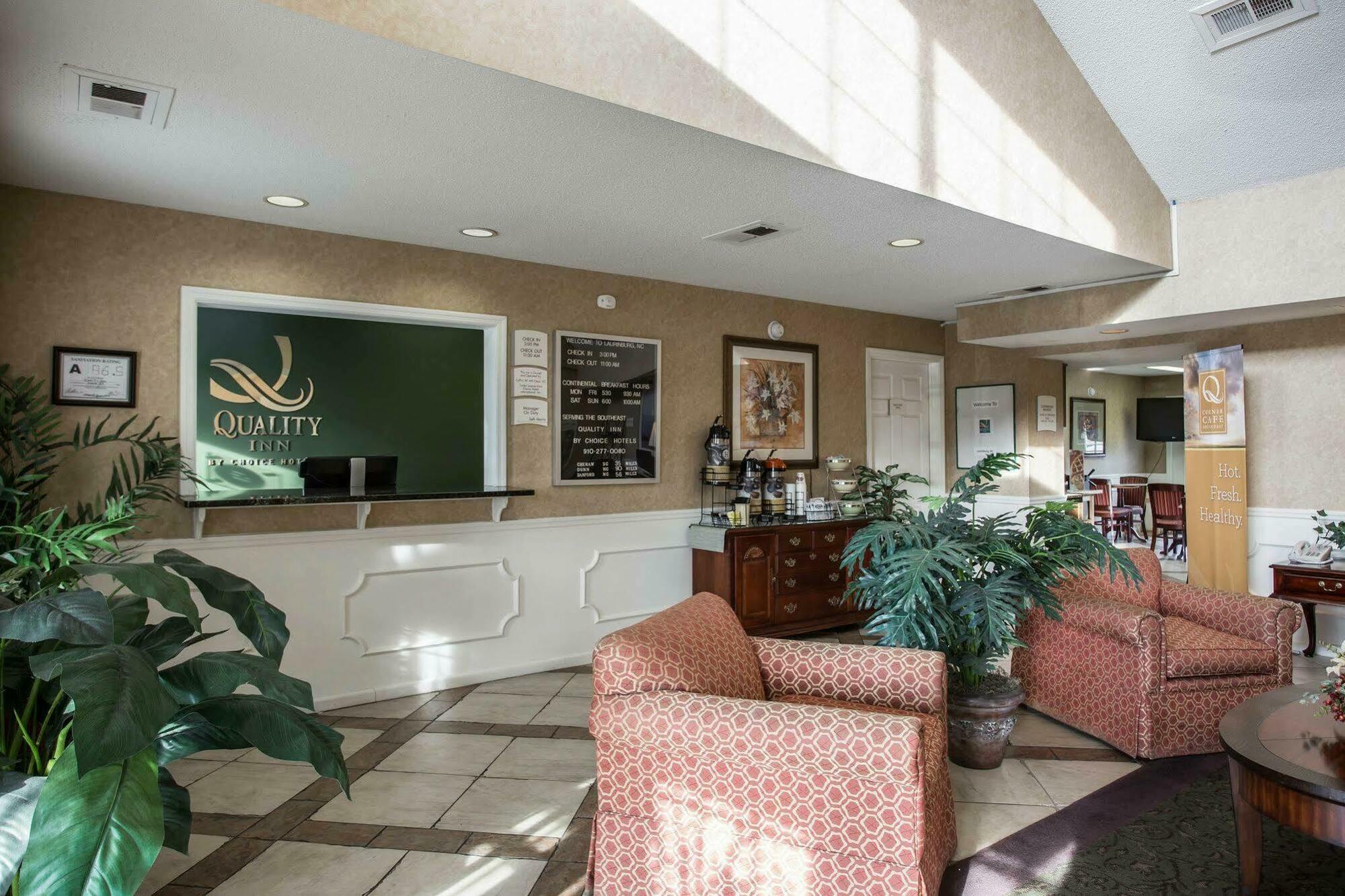 Quality Inn Laurinburg Εξωτερικό φωτογραφία